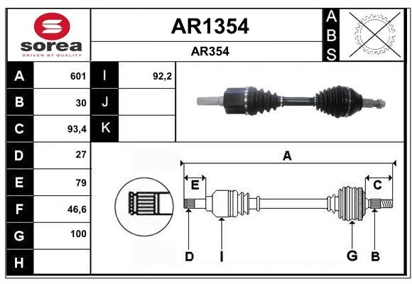 SNRA AR1354