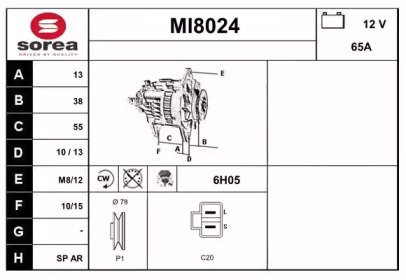 SNRA MI8024