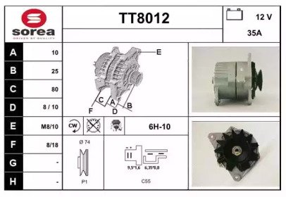 SNRA TT8012