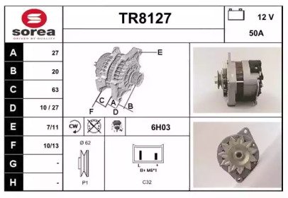 SNRA TR8127