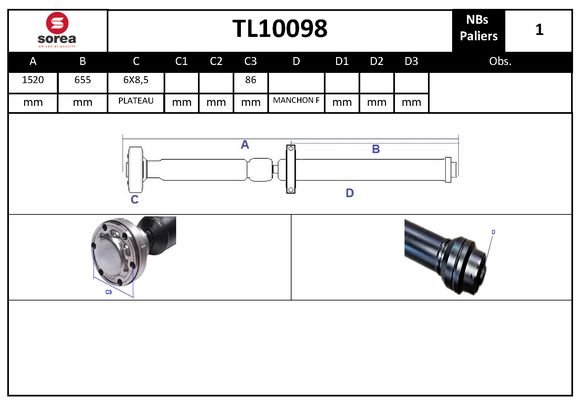 SNRA TL10098