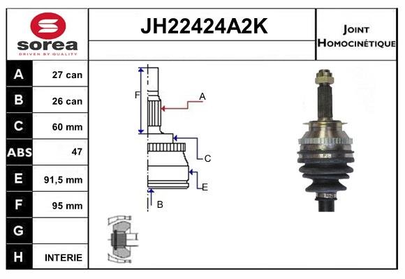 SNRA JH22424A2K