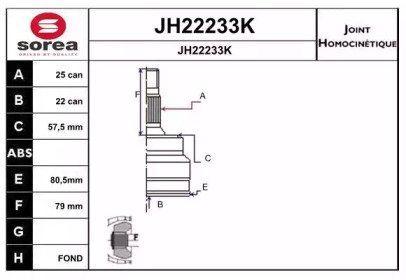 SNRA JH22233K