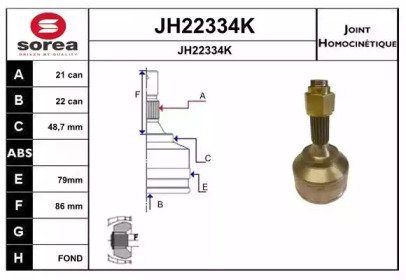 SNRA JH22334K