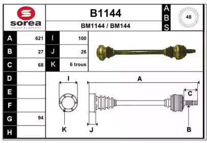 SNRA B1144