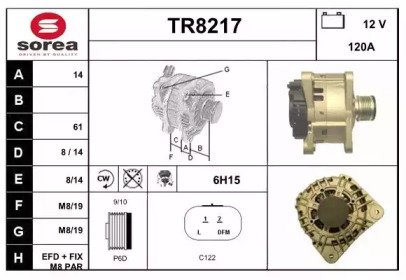 SNRA TR8217