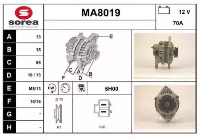 SNRA MA8019