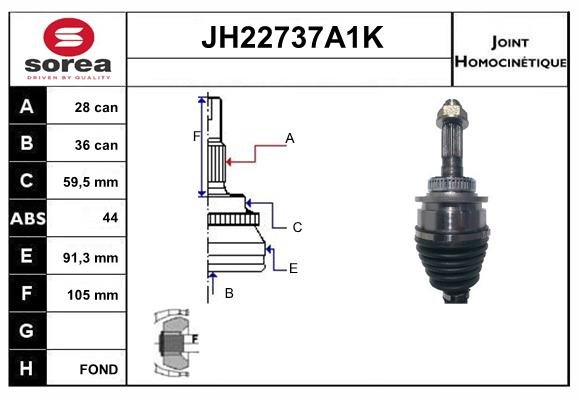 SNRA JH22737A1K