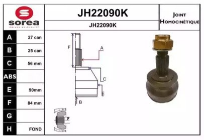 SNRA JH22090K