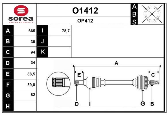 SNRA O1412 SNRA O1412