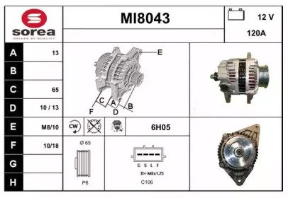 SNRA MI8043