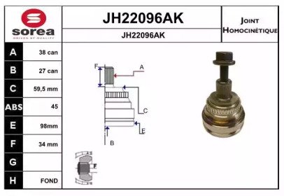 SNRA JH22096AK