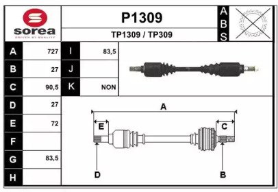 SNRA P1309 SNRA P1309