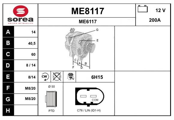 SNRA ME8117