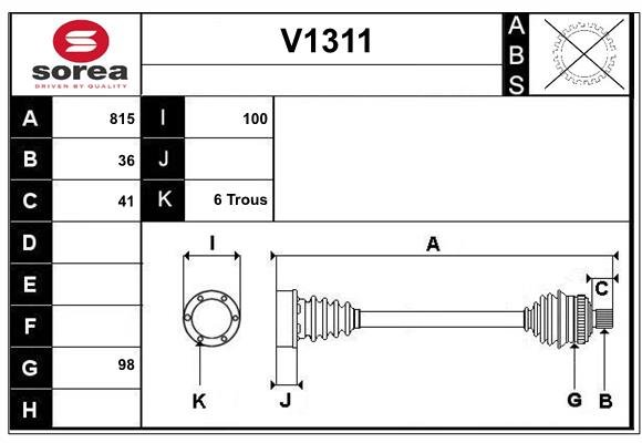 SNRA V1311