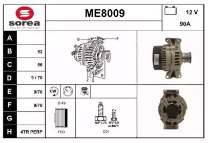 SNRA ME8009