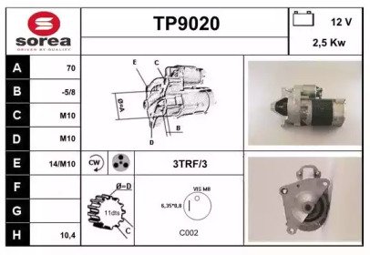 SNRA TP9020