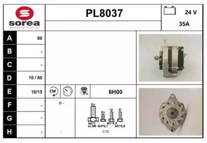 SNRA PL8037 SNRA PL8037