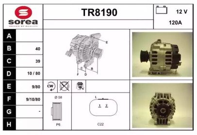 SNRA TR8190