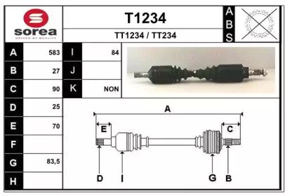 SNRA T1234 SNRA T1234