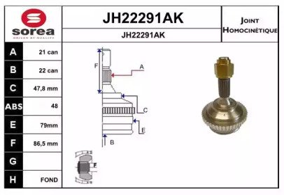 SNRA JH22291AK