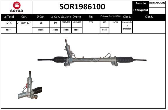 SNRA SOR1986100