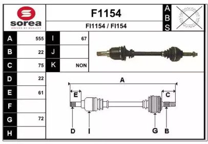 SNRA F1154