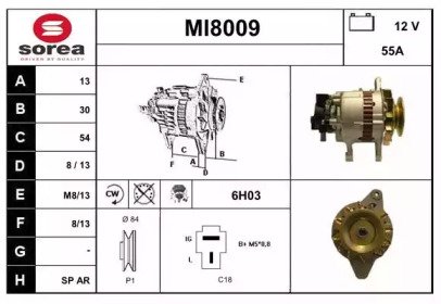 SNRA MI8009