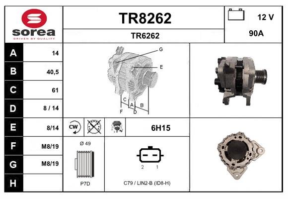 SNRA TR8262