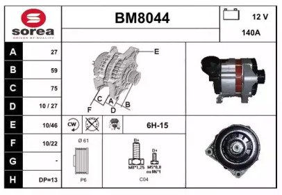 SNRA BM8044 SNRA BM8044