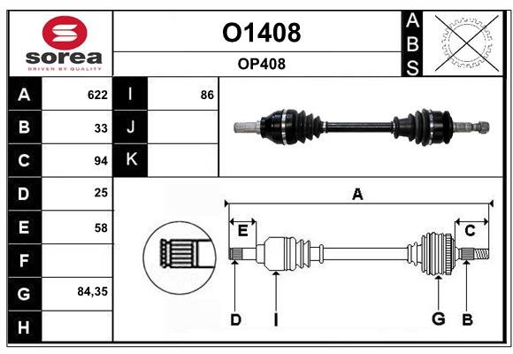 SNRA O1408 SNRA O1408