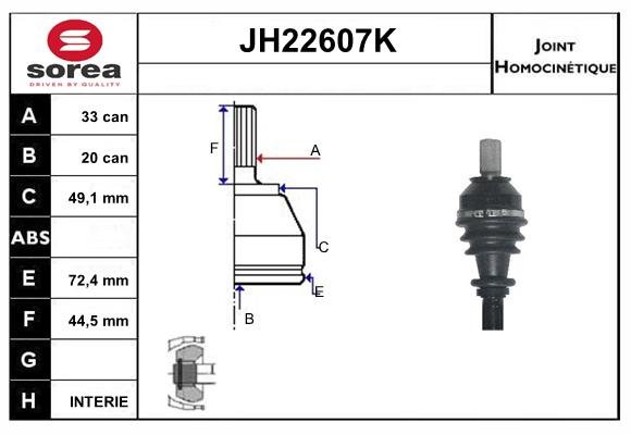 SNRA JH22607K