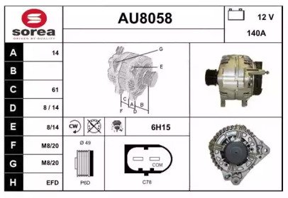 SNRA AU8058