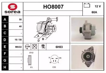 SNRA HO8007