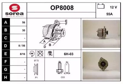 SNRA OP8008