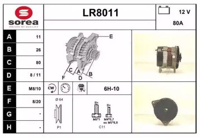 SNRA LR8011