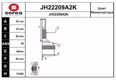 SNRA JH22209A2K