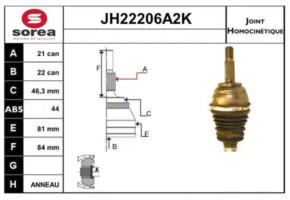 SNRA JH22206A2K