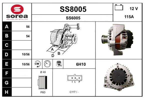 SNRA SS8005