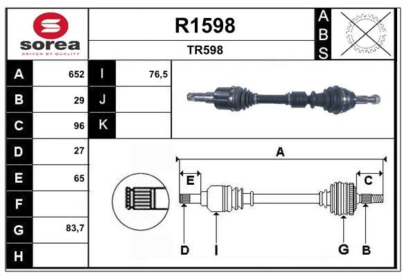 SNRA R1598 SNRA R1598