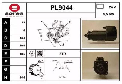 SNRA PL9044