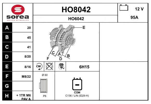 SNRA HO8042