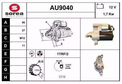 SNRA AU9040