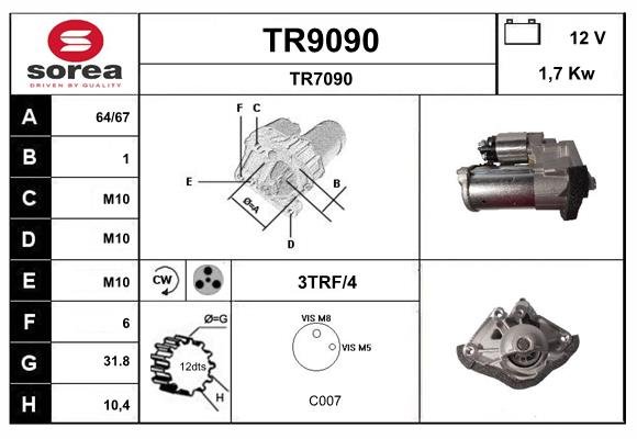 SNRA TR9090