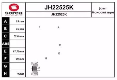 SNRA JH22525K