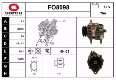 SNRA FO8098