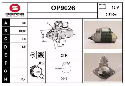 SNRA OP9026