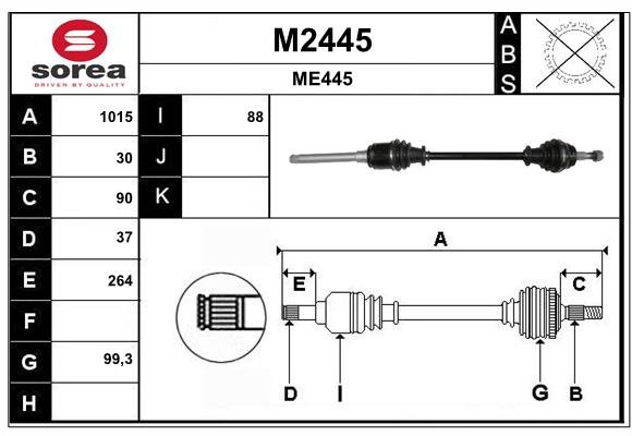 SNRA M2445