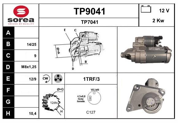 SNRA TP9041