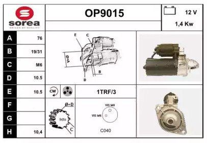 SNRA OP9015